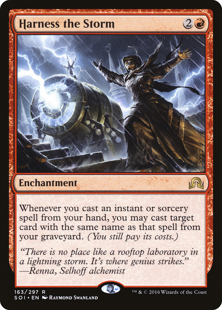 Harness the Storm (SOI-163)  Foil - Shadows over Innistrad