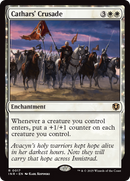 Cathars' Crusade (INR-017)  - Innistrad Remastered: (enchantment)