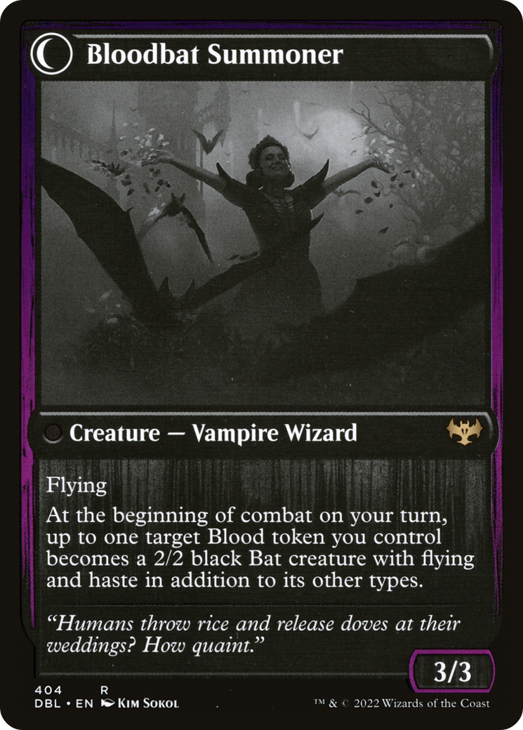 Voldaren Bloodcaster (DBL-404)  Foil - Innistrad: Double Feature: (Double Faced Transform)