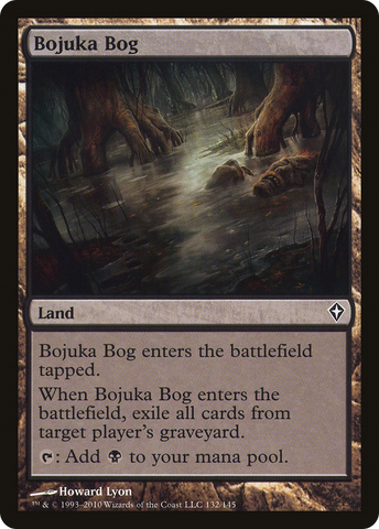 Bojuka Bog (WWK-132)  Foil - Worldwake