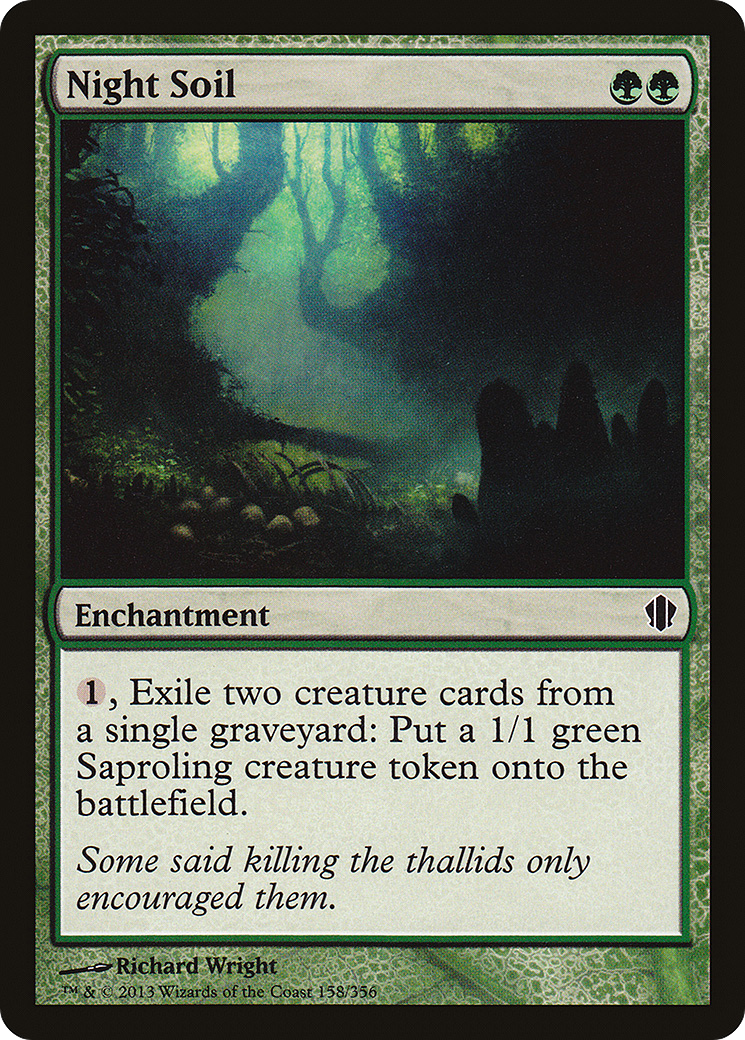 Night Soil (C13-158)  - Commander 2013