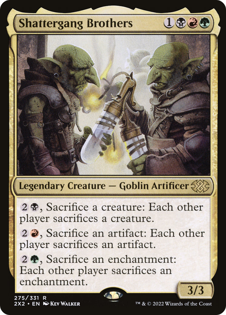 Shattergang Brothers (2X2-275)  Foil - Double Masters 2022