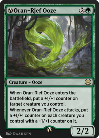 A-Oran-Rief Ooze (ZNR-A-198)  - Zendikar Rising