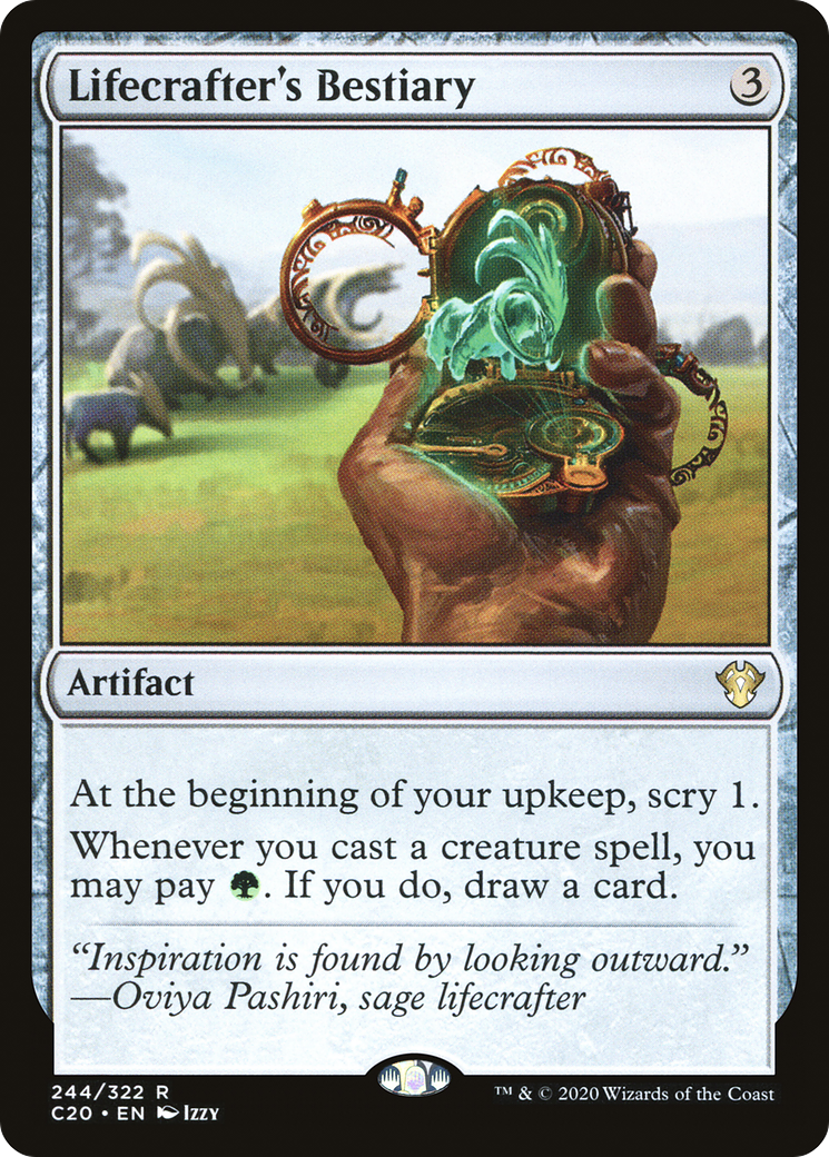 Lifecrafter's Bestiary (C20-244)  - Commander 2020