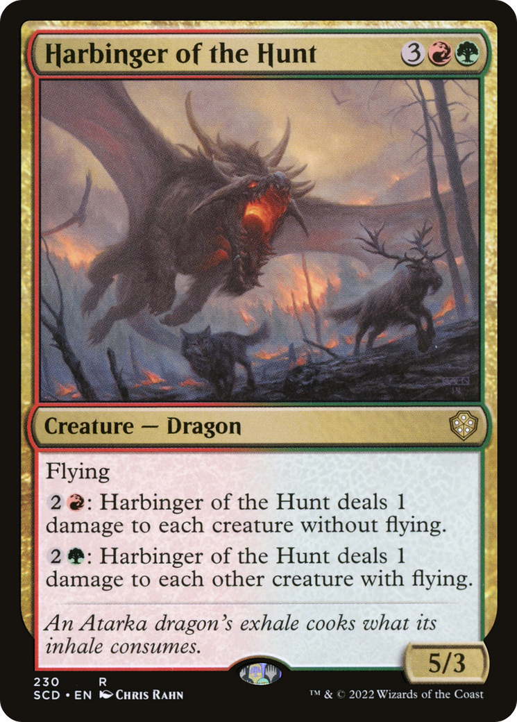Harbinger of the Hunt (SCD-230)  - Starter Commander Decks