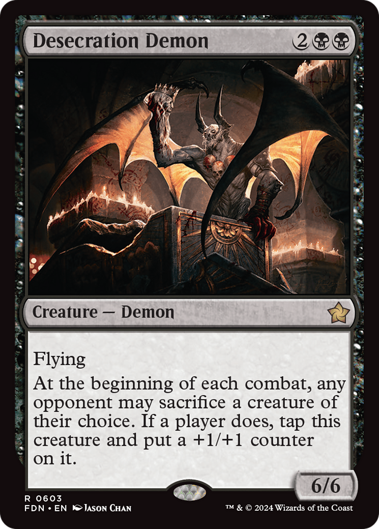 Desecration Demon (FDN-603)  - Foundations