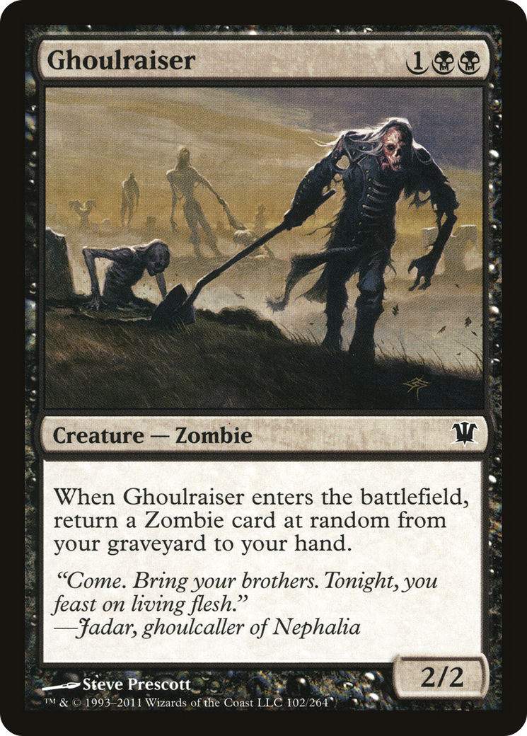 Ghoulraiser (ISD-102)  Foil - Innistrad