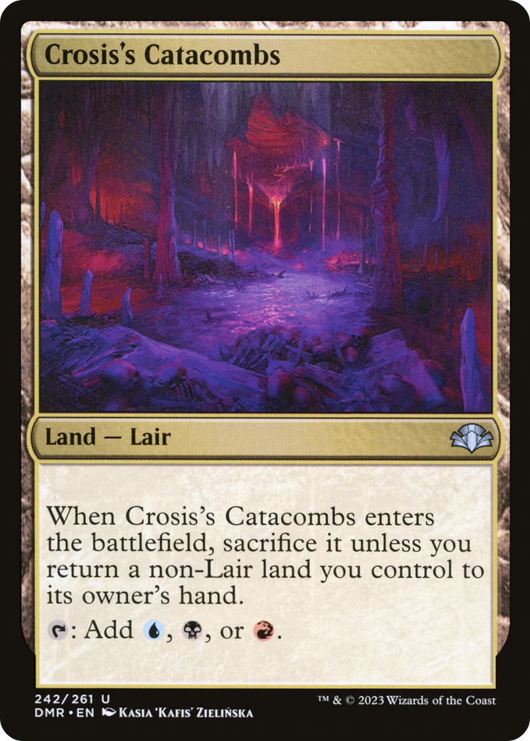 Crosis's Catacombs (DMR-242)  - Dominaria Remastered
