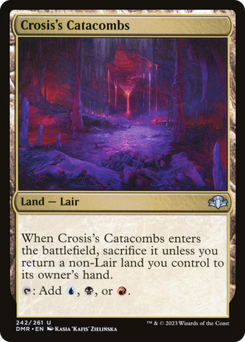 Crosis's Catacombs (DMR-242)  - Dominaria Remastered