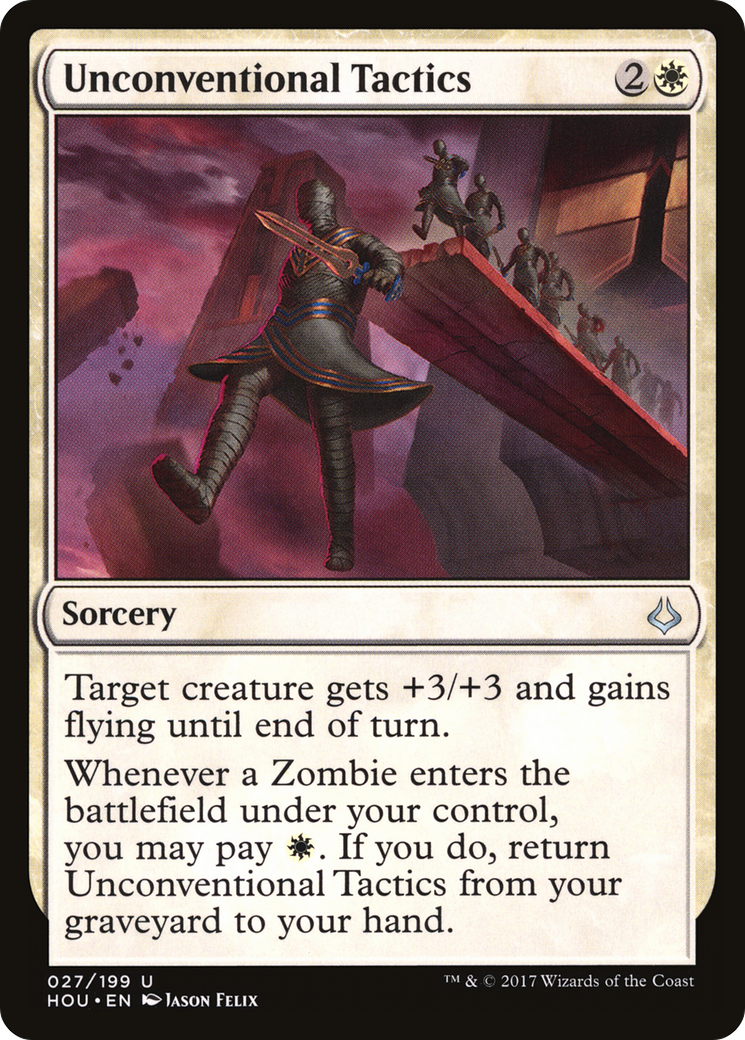 Unconventional Tactics (HOU-027)  Foil - Hour of Devastation