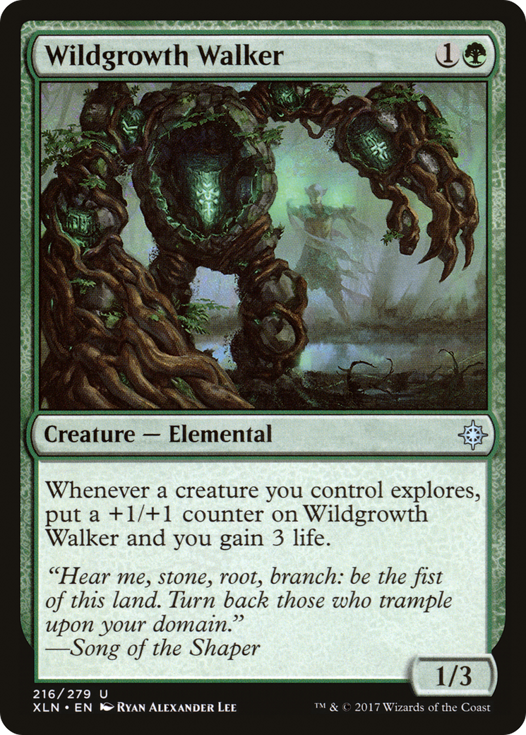 Wildgrowth Walker (XLN-216)  - Ixalan