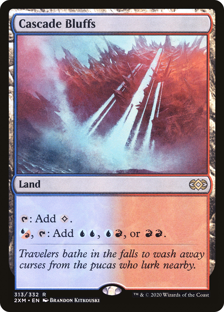 Cascade Bluffs (2XM-313)  Foil - Double Masters