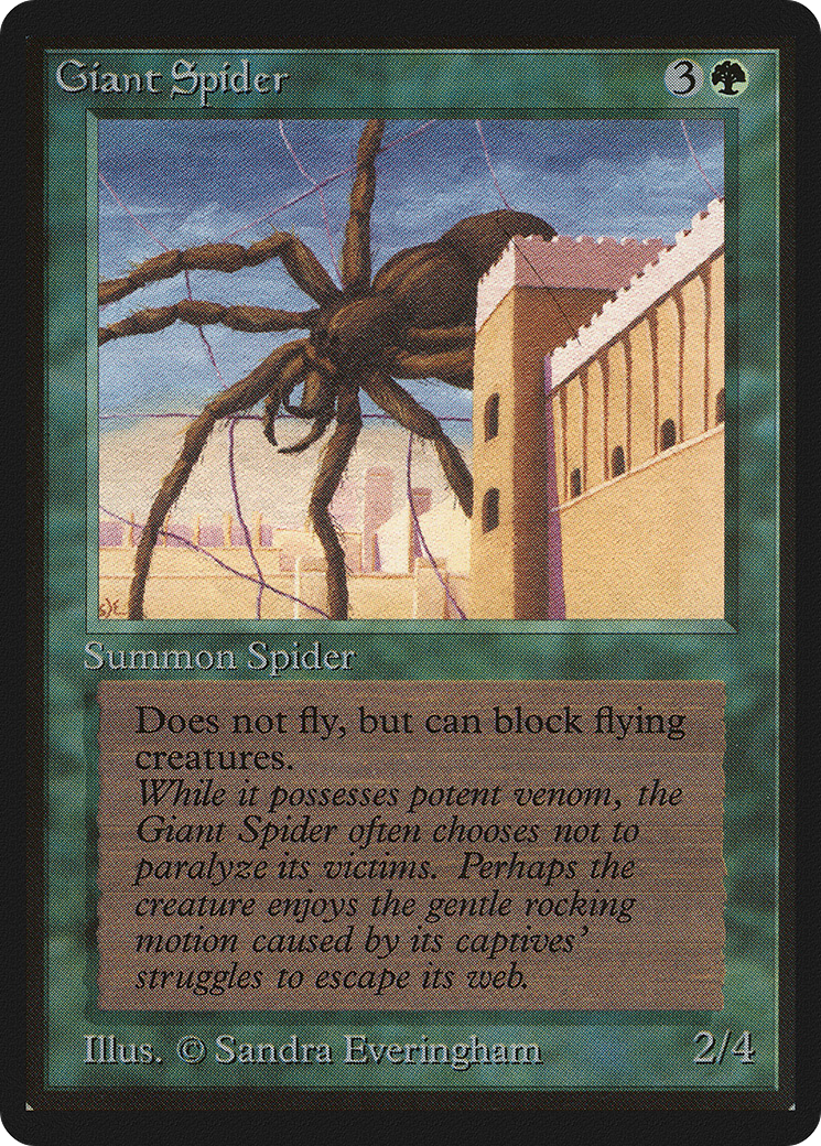 Giant Spider (LEB-) - Limited Edition Beta