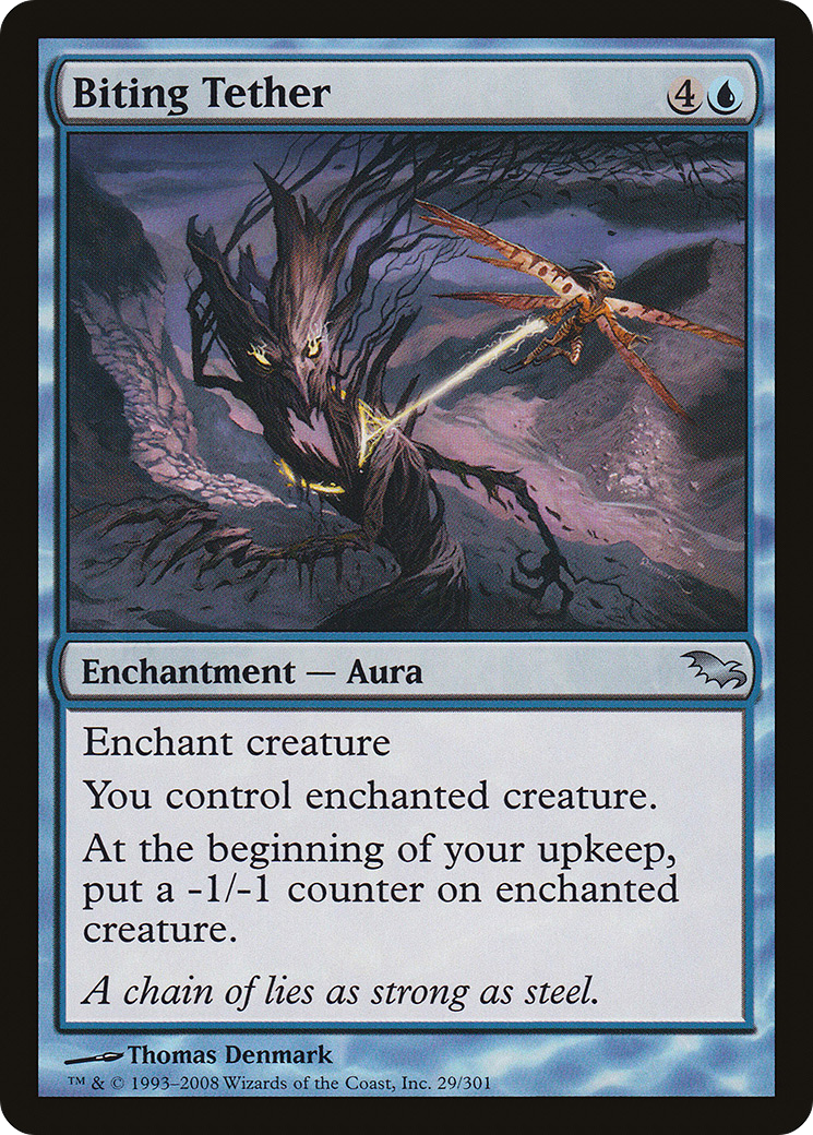 Biting Tether (SHM-029)  - Shadowmoor