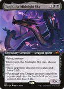 Junji, the Midnight Sky (Extended Art) (NEO-456) - Kamigawa: Neon Dynasty: (Extended Art) Foil