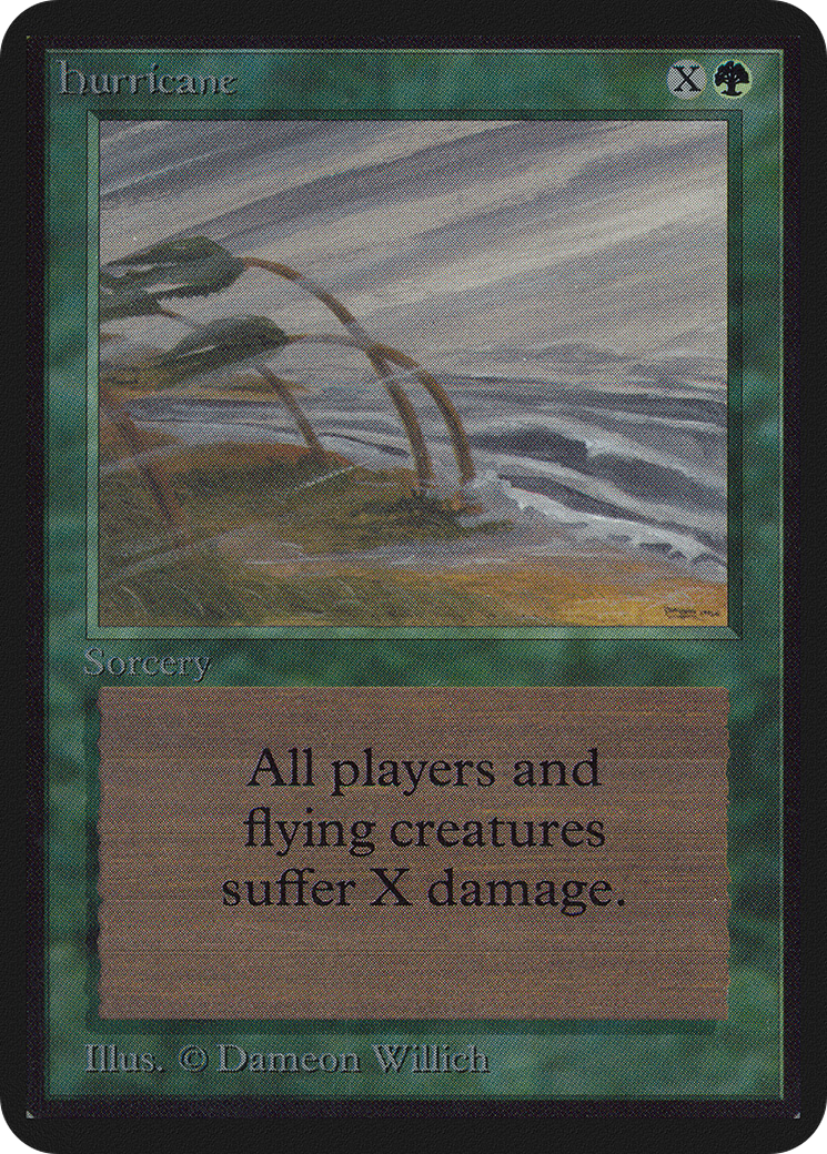Hurricane (LEA-)  - Limited Edition Alpha