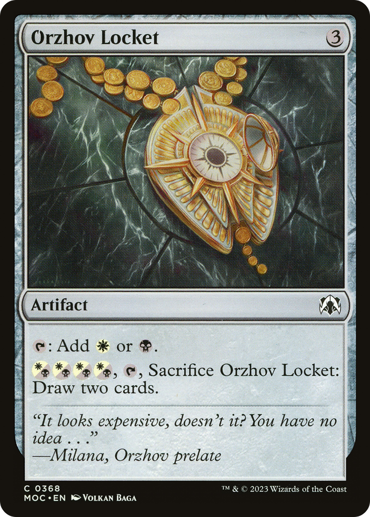 Orzhov Locket (MOC-368)  - March of the Machine Commander