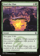 Feed the Clan (KTK-132) - Khans of Tarkir Foil