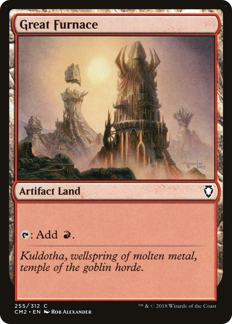 Great Furnace (CM2-255)  - Commander Anthology Volume II