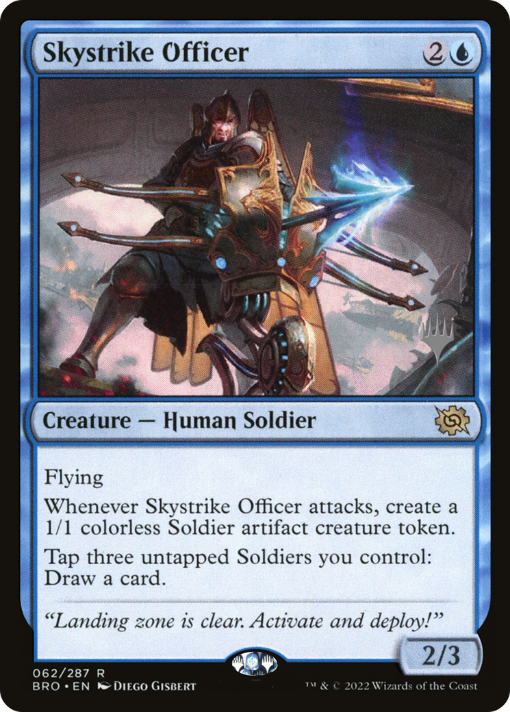 Skystrike Officer (PPBRO-062)  Foil - The Brothers' War Promos
