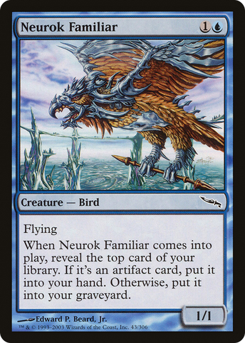 Neurok Familiar (MRD-043)  Foil - Mirrodin