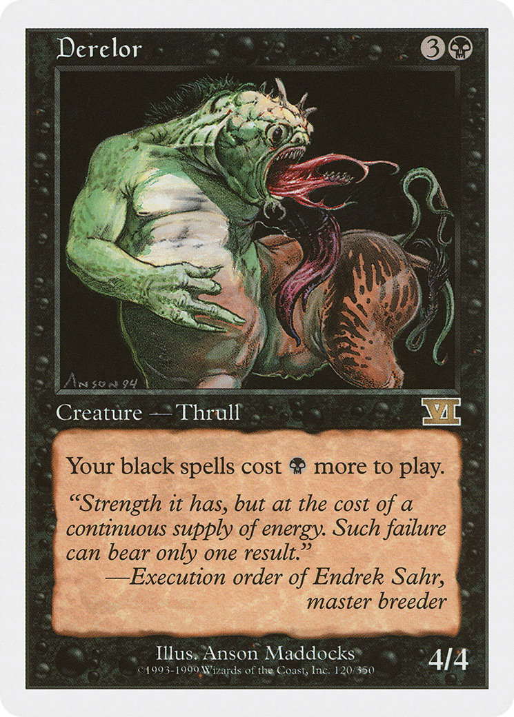 Derelor (6ED-120)  - Classic Sixth Edition