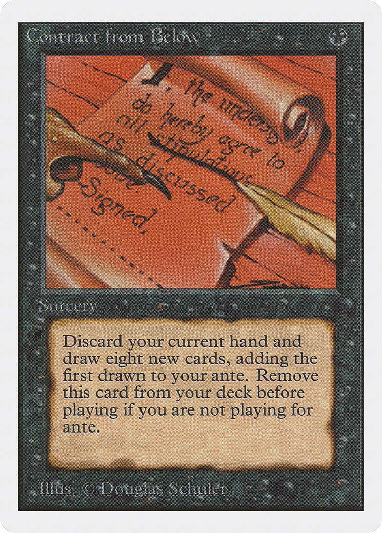 Contract from Below (2ED-)  - Unlimited Edition