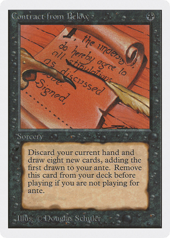 Contract from Below (2ED-)  - Unlimited Edition