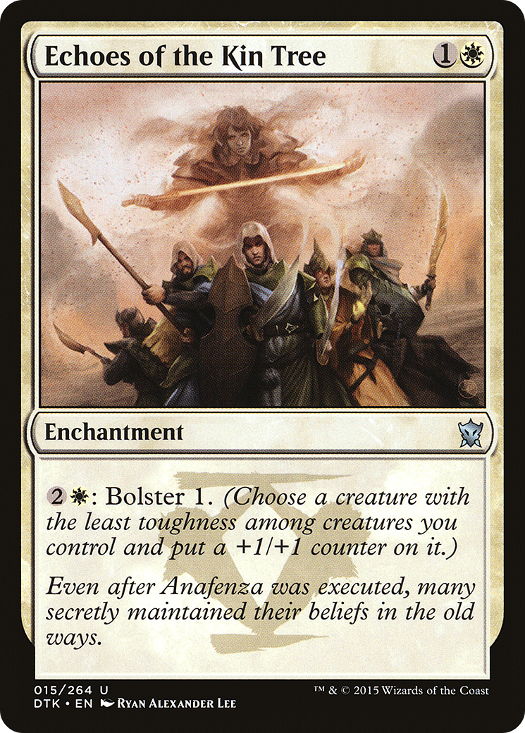 Echoes of the Kin Tree (DTK-015)  Foil - Dragons of Tarkir