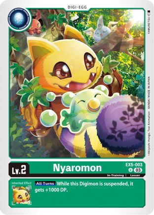 Nyaromon (EX5-003) - Animal Colosseum