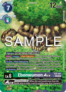 Ebonwumon ACE (Alternate Art) (EX5-041) - Animal Colosseum Foil