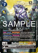 Baihumon ACE (Alternate Art) (EX5-053) - Animal Colosseum Foil