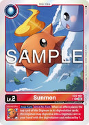 Sunmon (Animal Colosseum Box Promotion Pack) (EX5-001) - Animal Colosseum Foil