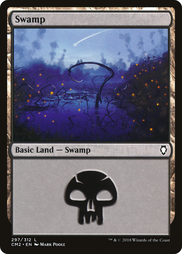 Swamp (297) (CM2-297)  - Commander Anthology Volume II