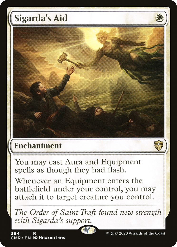 Sigarda's Aid (CMR-384)  - Commander Legends