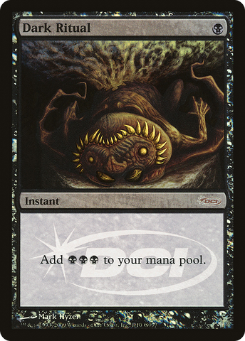 Dark Ritual (JDG-001)  Foil - Judge Gift Cards 2009