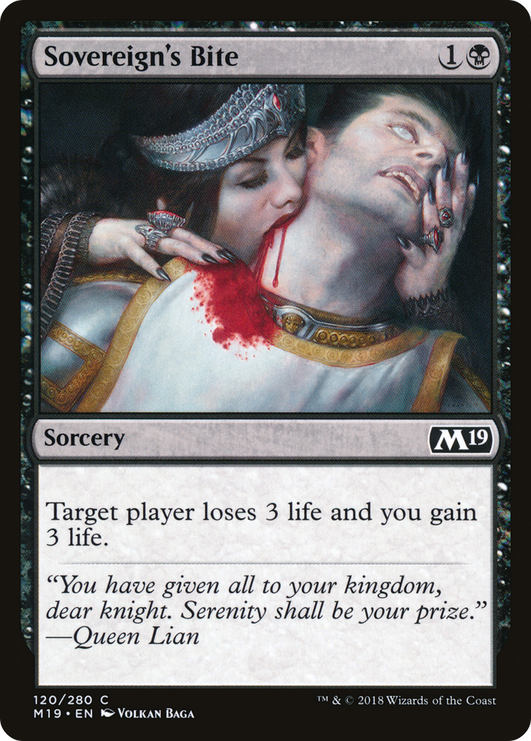 Sovereign's Bite (M19-120)  - Core Set 2019