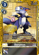 Dorumon - P-070 (Championship 2023 Gold Card Set) (P-070) - Digimon Promotion Cards Foil