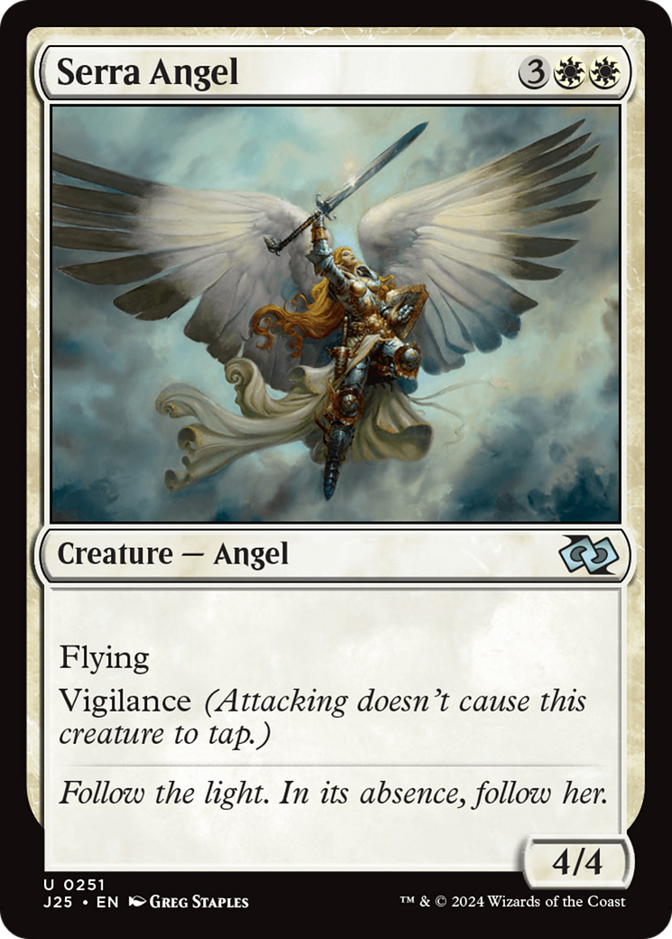 Serra Angel (J25-251)  - Foundations Jumpstart