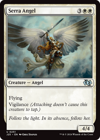 Serra Angel (J25-251)  - Foundations Jumpstart