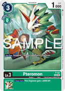 Pteromon (Digimon Liberator Promotion Pack) (P-131) - Digimon Promotion Cards