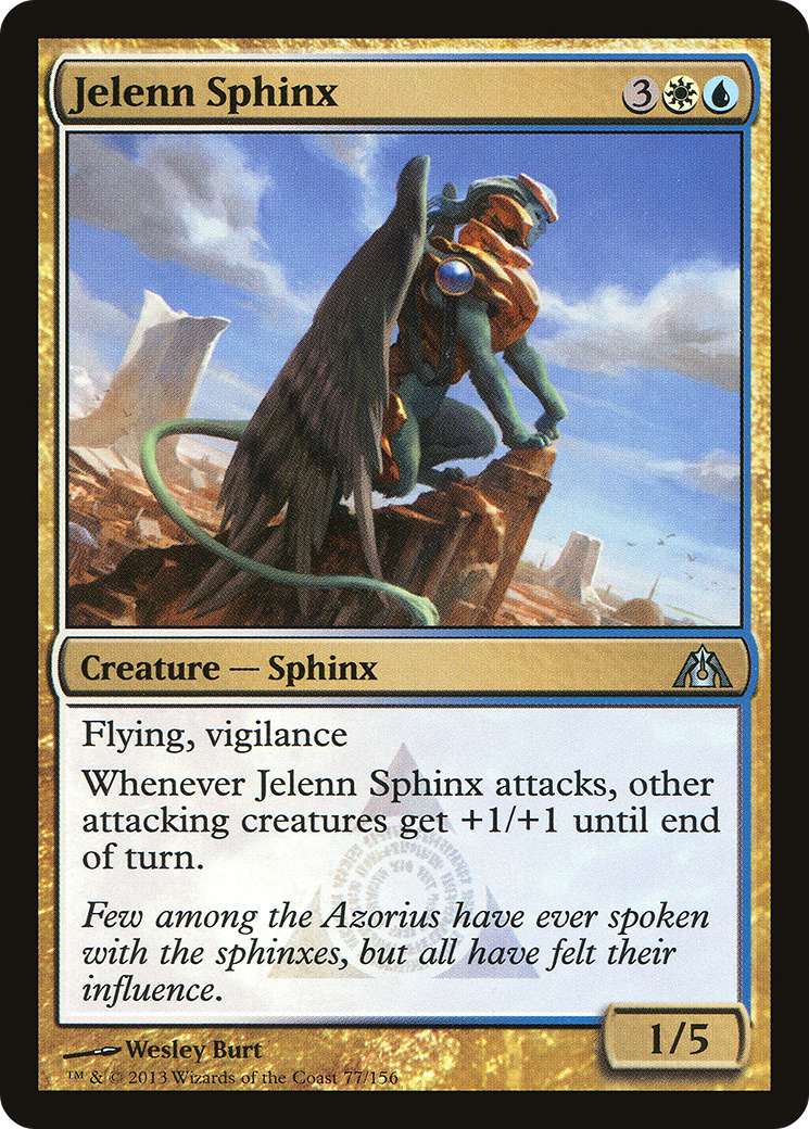 Jelenn Sphinx (DGM-077)  - Dragon's Maze