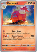 Camerupt 012 - Reverse Holofoil SV Paldean Fates