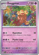 Exeggutor 024 - Reverse Holofoil SV Paldean Fates