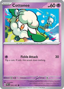 Cottonee 034 - Reverse Holofoil SV Paldean Fates