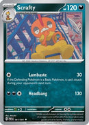 Scrafty 061  SV Paldean Fates