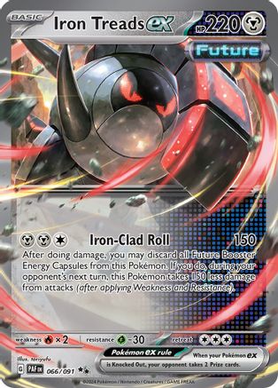 Iron Treads ex 066 - Holofoil SV Paldean Fates