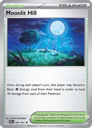 Moonlit Hill 081  SV Paldean Fates