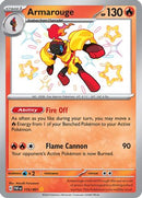 Armarouge 115/091  - Holofoil SV Paldean Fates - Shiny Rare