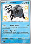 Paldean Tauros 120/091  - Holofoil SV Paldean Fates - Shiny Rare